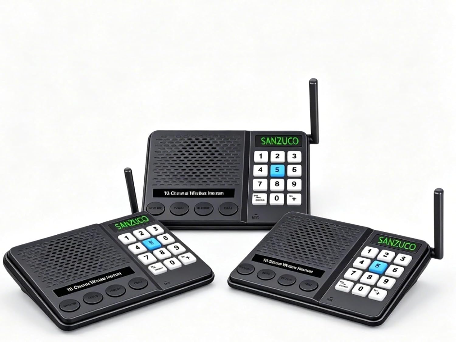 Intercoms Wireless for Home 0.93Mile Range 27 Channel