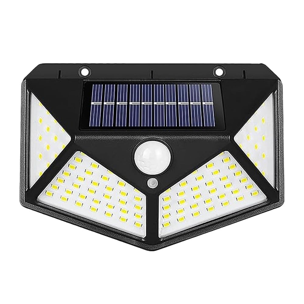 Solar Motion Sensor Sun-Powered LED Wall Light | 1W Wireless Waterproof LED Outdoor Lamp with 120 Degrees Angle Lighting | Wall-Mounted Light for Garden, Pathway,Yard-image-36