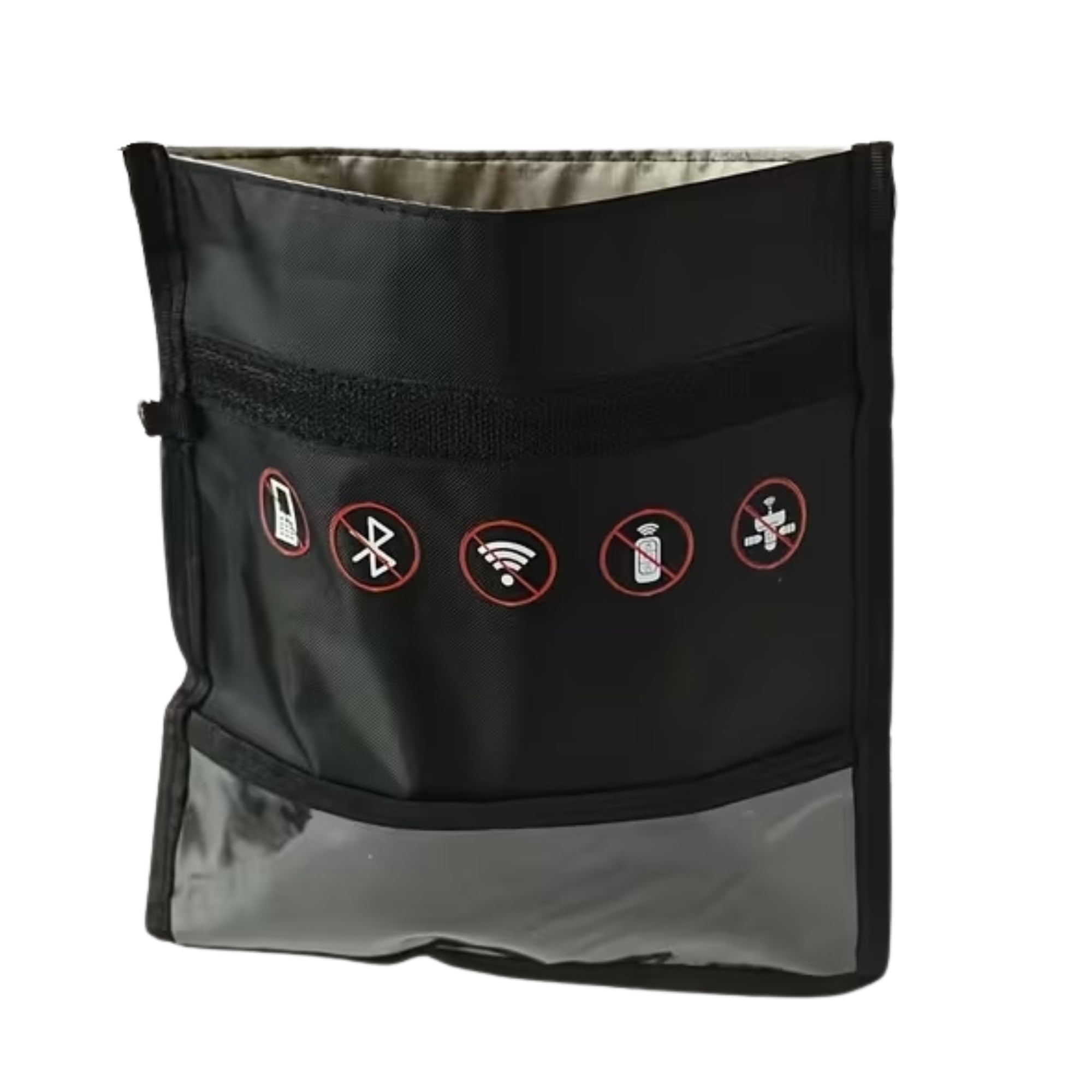 Polymarket Bolsa Faraday Antirrobo para Baliza V16, Móvil, Llaves de Coche y Tarjetas – Bloquea Robo Sin Llave, GPS, WiFi, RFID/NFC y Bluetooth (25x28 cm) as