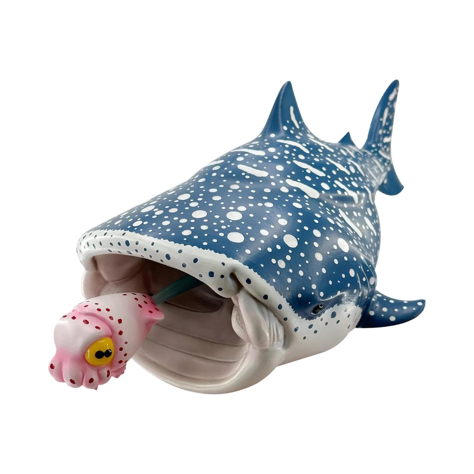 PIXZCSA Animal Statue for Creative Desktop Figurine Realistic Premium Resin Craft Collection For Home Office Decor Etc Cafe Catching, Style D