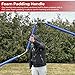 MedievalDepot Training Foam Padded Three-Section Staff (Blue, 77.5