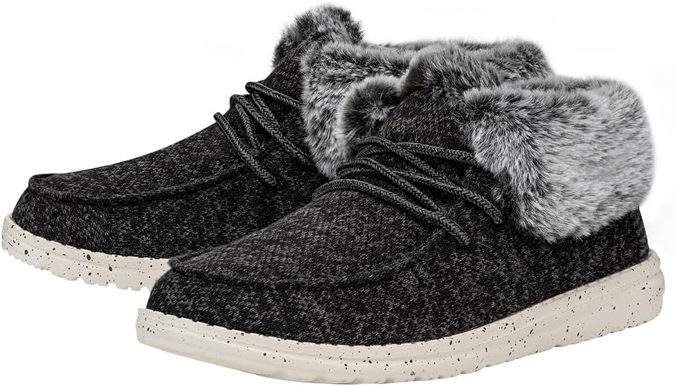 HEYDUDE Women's Wendy Fold Boho | Women's Boots | Women's Pull on Boots | Comfortable & Light-Weight image 2
