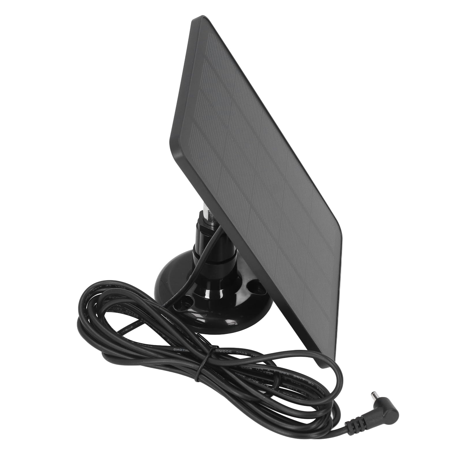 Solarpanel für Ringkamera IP65 Wasserdicht Solarbetriebenes Ladegerät für Ring Spotlight Cam Stick Up Cam 9,8 Fuß Ladekabel 360° Drehbare Halterung