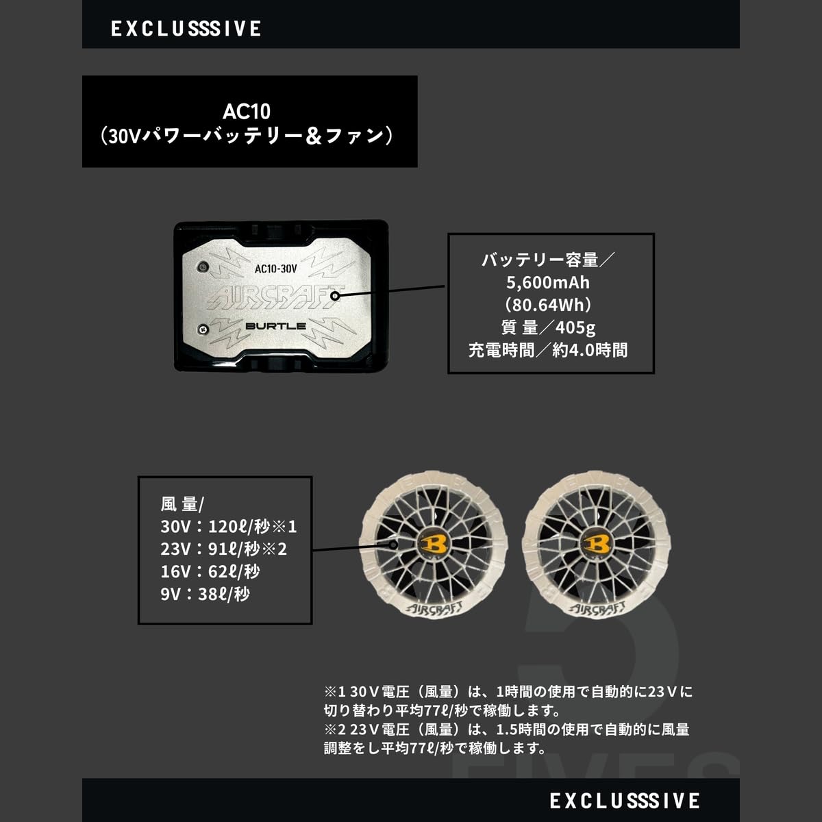 Amazon.co.jp: バートル. エアークラフト 限定 チタニウム