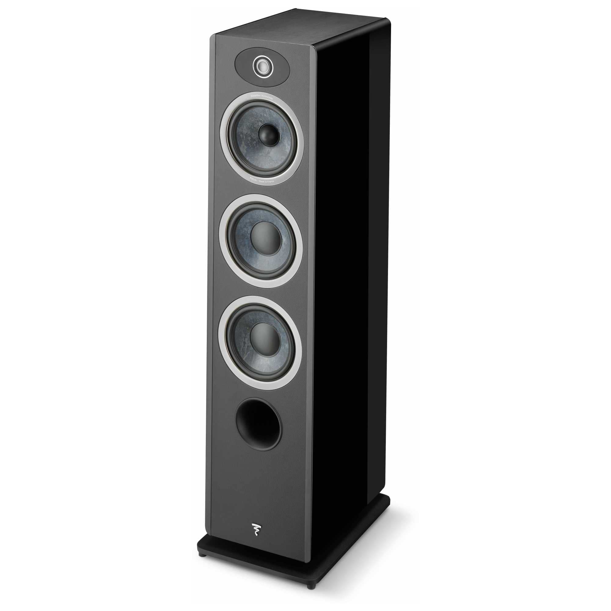 Vestia No2 3-Way Floorstanding Loudspeaker Finished in Black - Sold Individually