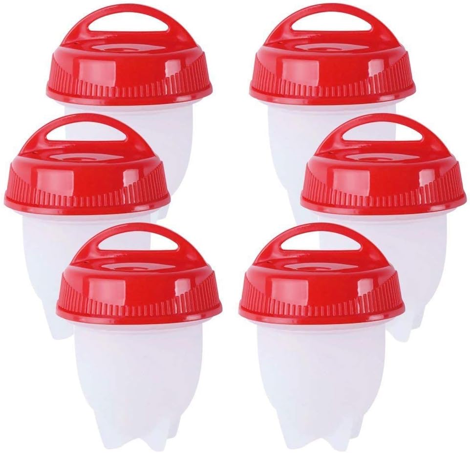 Mothers Day Gift, Silicone Egg Cooker, Hard and Soft Make, No Shell, Non Stick Silicone, BPA Free, Egg Boiler, Egg Cups, Egg Poachers, Egg Cooker