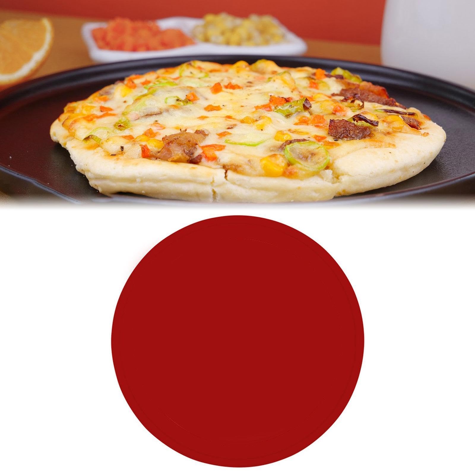 Attrezzatura da Allenamento in Silicone per Pizza, Robusto Strumento da Cucina per Pancake Volanti, Strumenti da Chef per Pizza, Lancio Professionale, Rosso