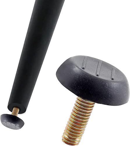 Miniatura 4 de M6 Furniture Lvelers - Niveladores de patas de mesa, 8 piezas de tornillo de nivelación en muebles, ajustador de pie, mini pies ajustables para
