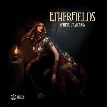 Etherfields Board Game Sphinx Campaign Expansion | Fantasy Strategy Game | Narrative Adventure Game for Adults | Ages 14+ | 1-4 Players | Avg. Playtime 90-180 Minutes | Made by Awaken Realms
