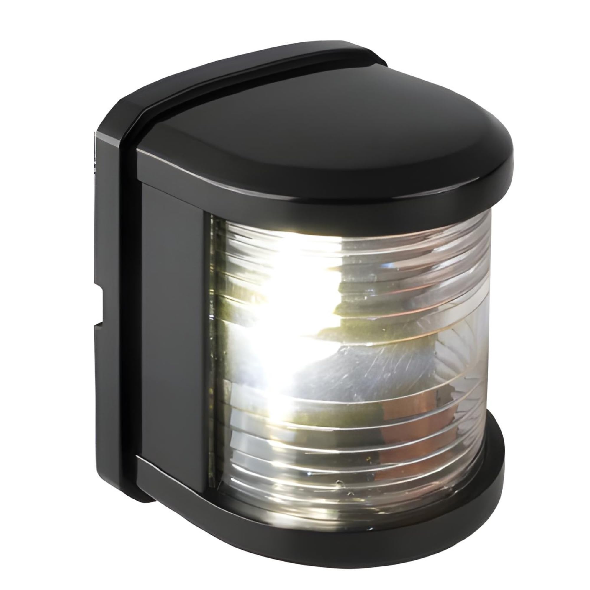 SEAFLO 11 Series Regular Sized LED White Stern Navigation Light – 12V, 1W, IP67 Waterproof, 2NM Visibility, High-Brightness, Impact-Resistant for Boats Under 65 ft (20m) –4-Year Warranty (Stern/Black)