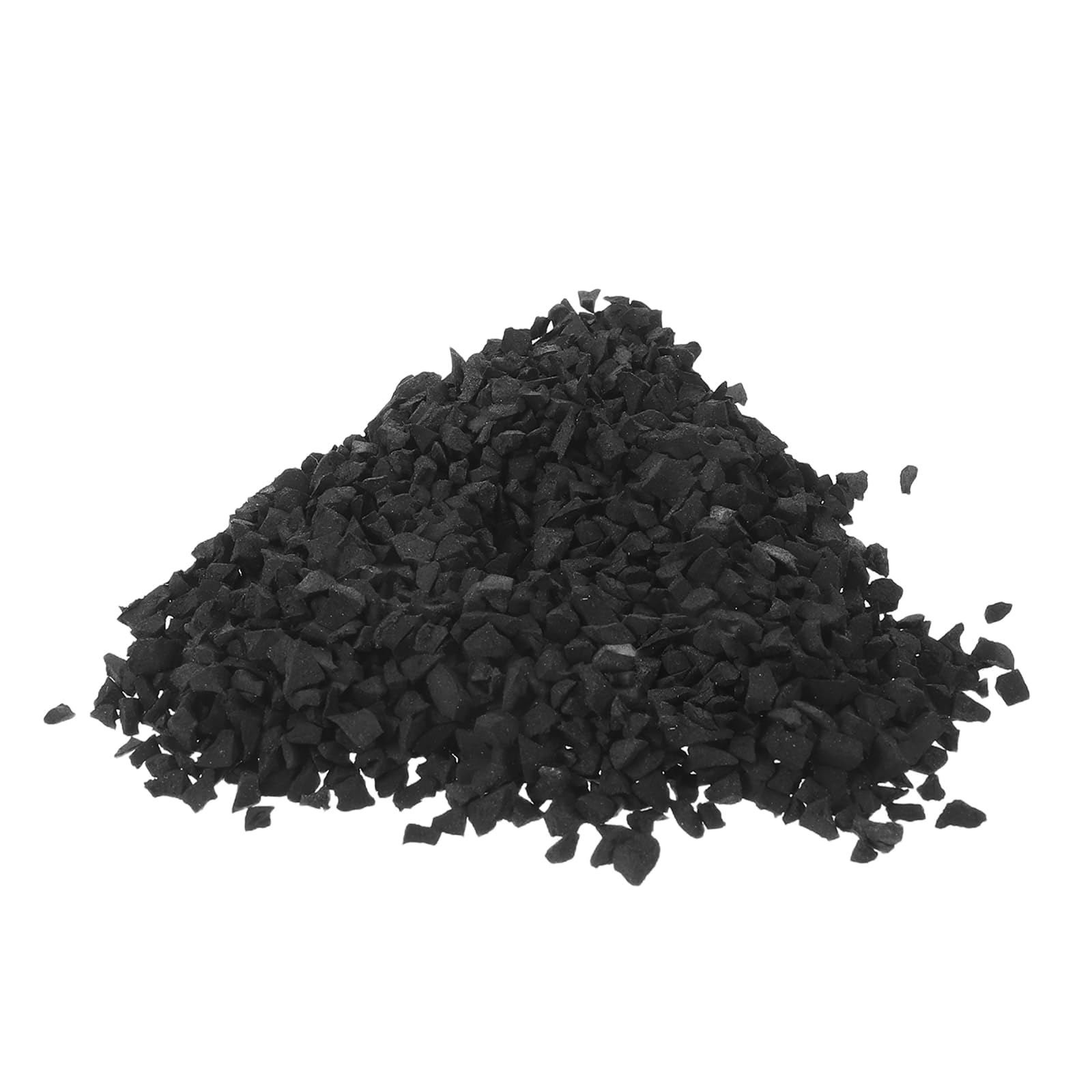 Artificial Duraderas Negro para Relleno Caucho 1,9kg Césped de Partículas para Campos Deportivos y Eventos Atléticos