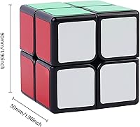 Vista 2 de Rompecabezas de juguetes de cubo 2x2, negro