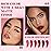 evpct 6Pcs Mauve Maroon Ruby Bright Red Brown Plum Purple Matte Lipstick Set, Matte Ceamy Soft Lipsticks Set for Women Long Lasting Waterproof, Vegan Cruetly Free Lipstick Pack 24 hrs original labiale