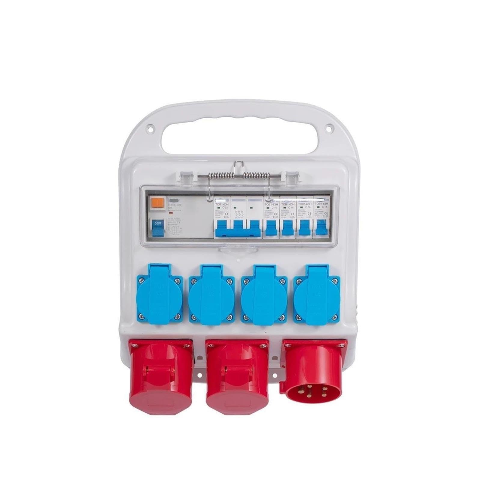 Interruttore for scatola presa industriale impermeabile for esterni AC400V 32A(Socket Box 230V 16A)