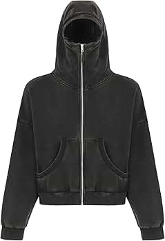 entire studios フルジップパーカー ウォッシュブラック entire studios - フルジップアップ フーディー パーカー / FULL