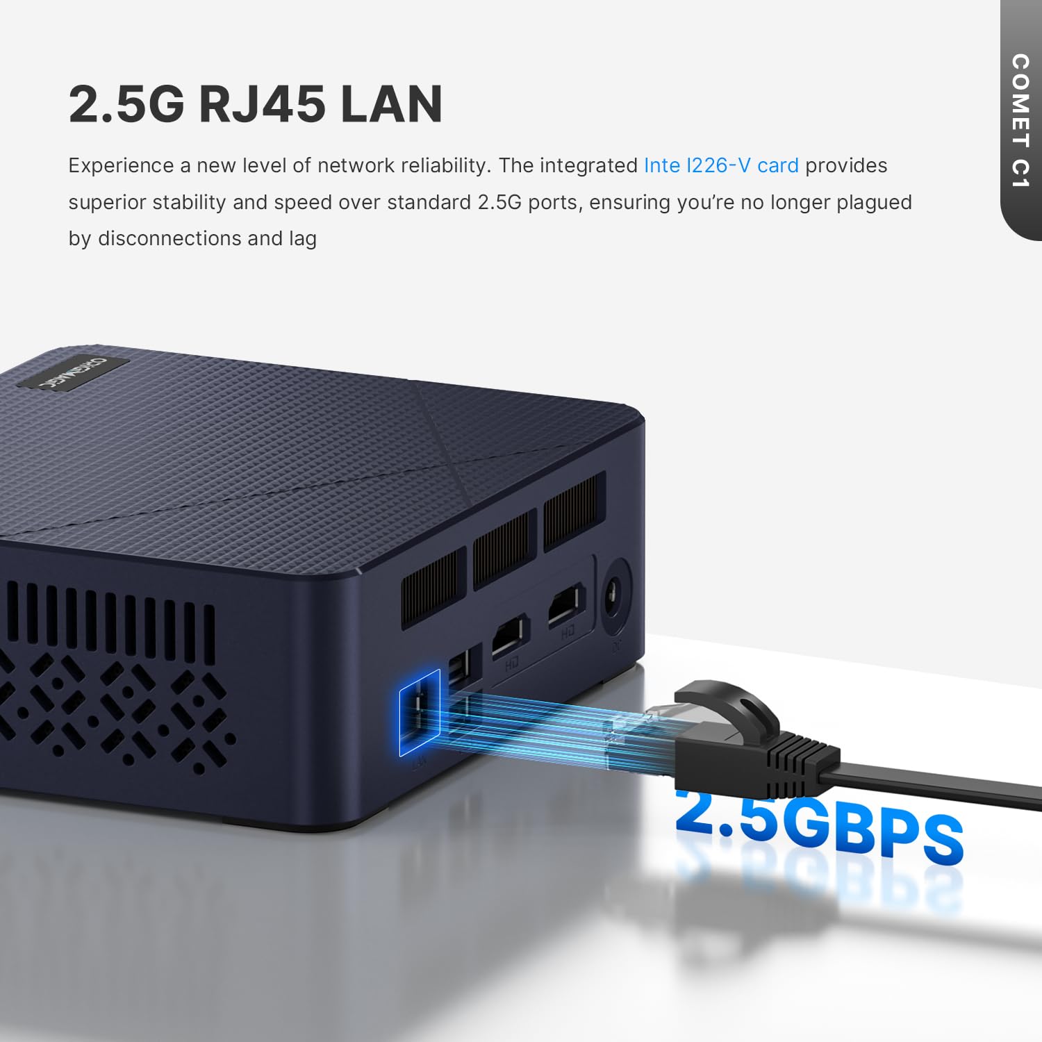 origimagic C1 N97 Mini PC Intel, 16GB DDR4 RAM 512GB M.2 PCle3.0