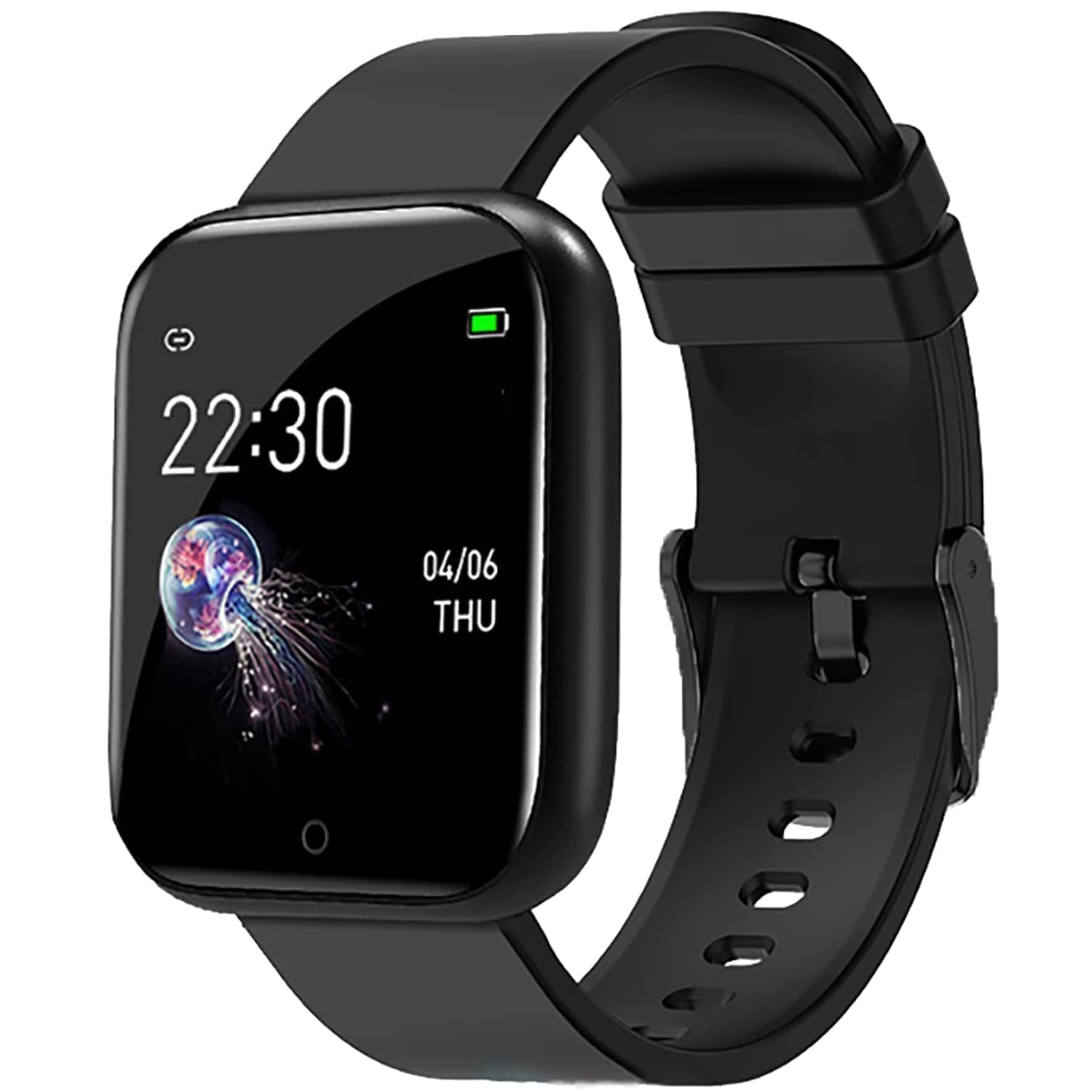 M1 Smart Watch for Men & Women Latest Bluetooth Latest 1.3" LED with Daily Activity Tracker, Heart Rate Sensor, BP Monitor, Sports Watch for All Boys & Girls - Black 16