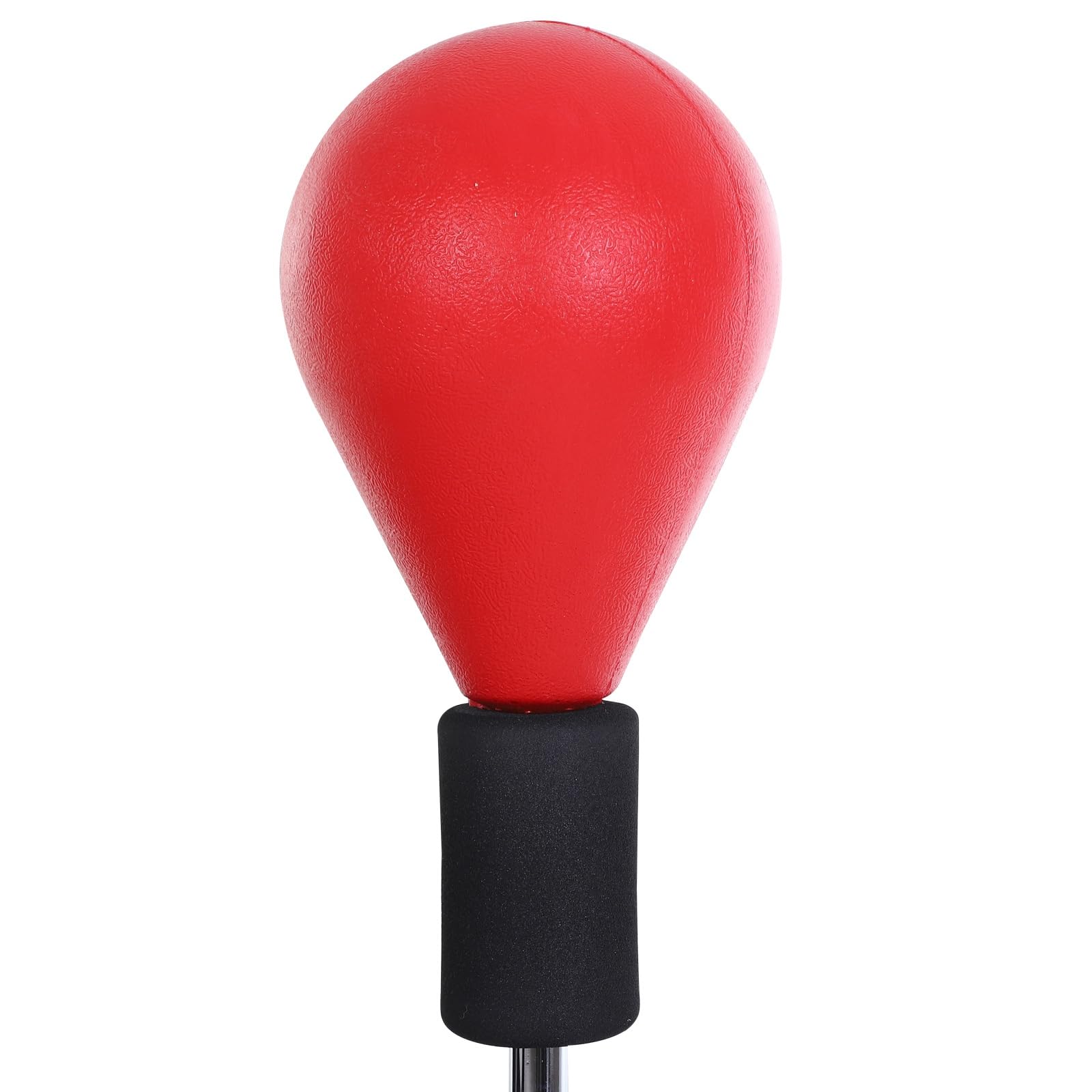 HOMCOM Punchingball mit Ständer, 136-154 cm höhenverstellbar Boxsack, Standboxball mit Boxhandschuhen, für Jugendliche und Erwachsene, für Ausrüstung, Stressabbau, Fitness