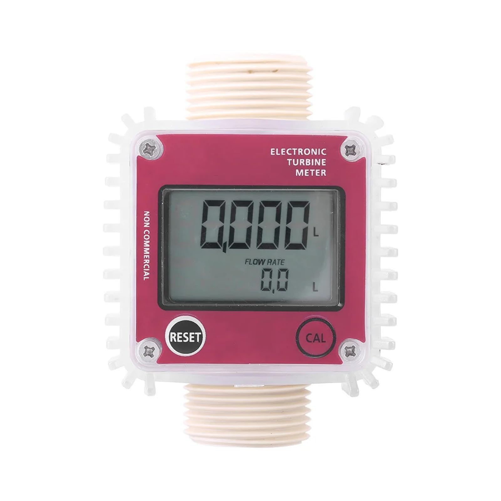 SDGBCXD flow meter, K24 Digital LCD Display Fuel Oil Flowmeter Liquid Water Flow Measuring Instrument