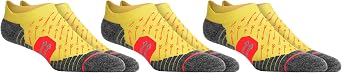 WORN T3 Ankle Socks for Men and Women Light Cushion, Breathable, Fast Wicking, Blister free, Running, Gym, Daily wear