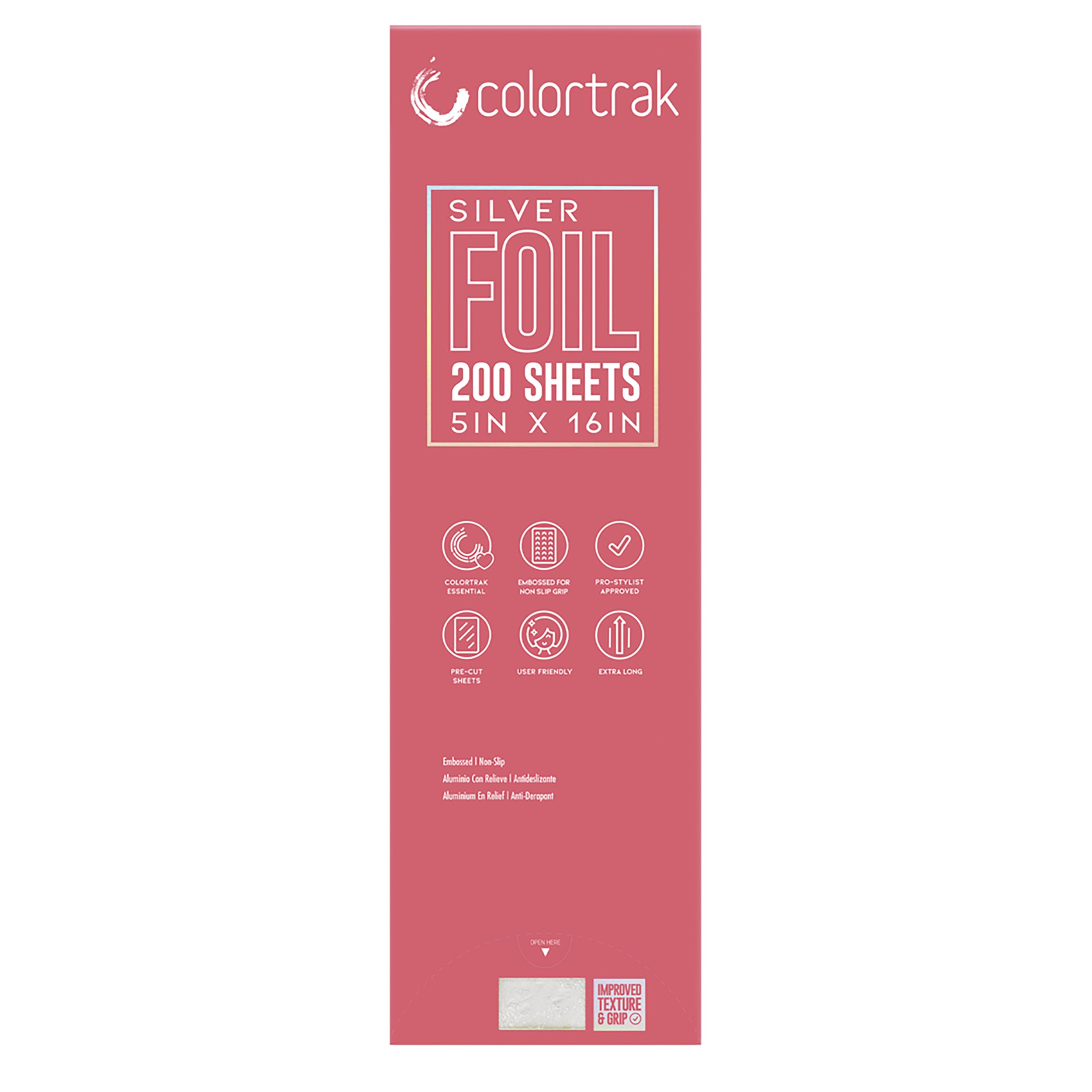 Amazon.com : Colortrak Embossed Hair Coloring Foil Sheets