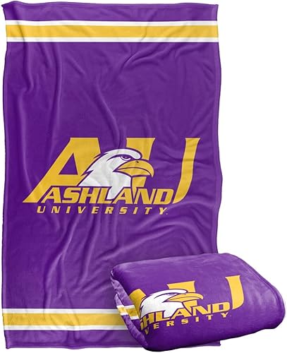 Logovision Colección oficial de mantas de la colección de logotipos universitarios primarios sedosos, súper suaves