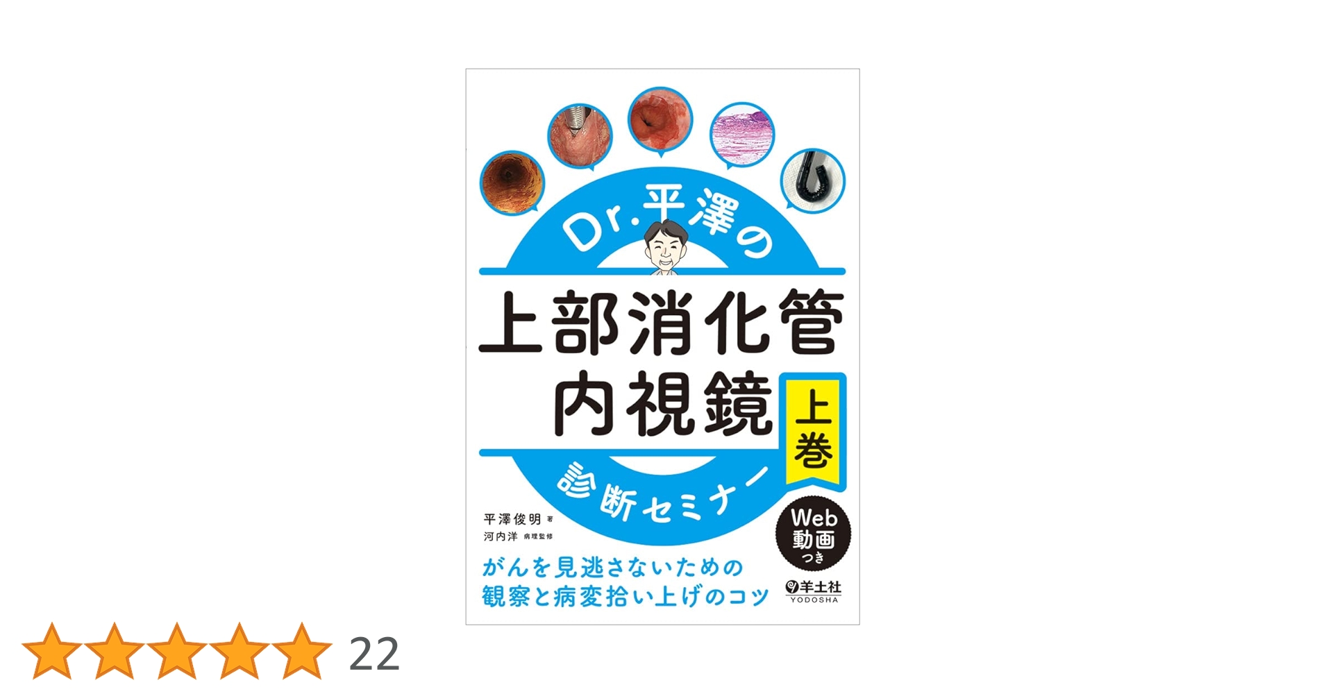 Dr.平澤の上部消化管内視鏡診断セミナー 上巻〜がんを見逃さない