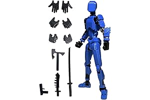 Titan 13 Action Figure: The Ultimate 3D Hero for Your Desktop