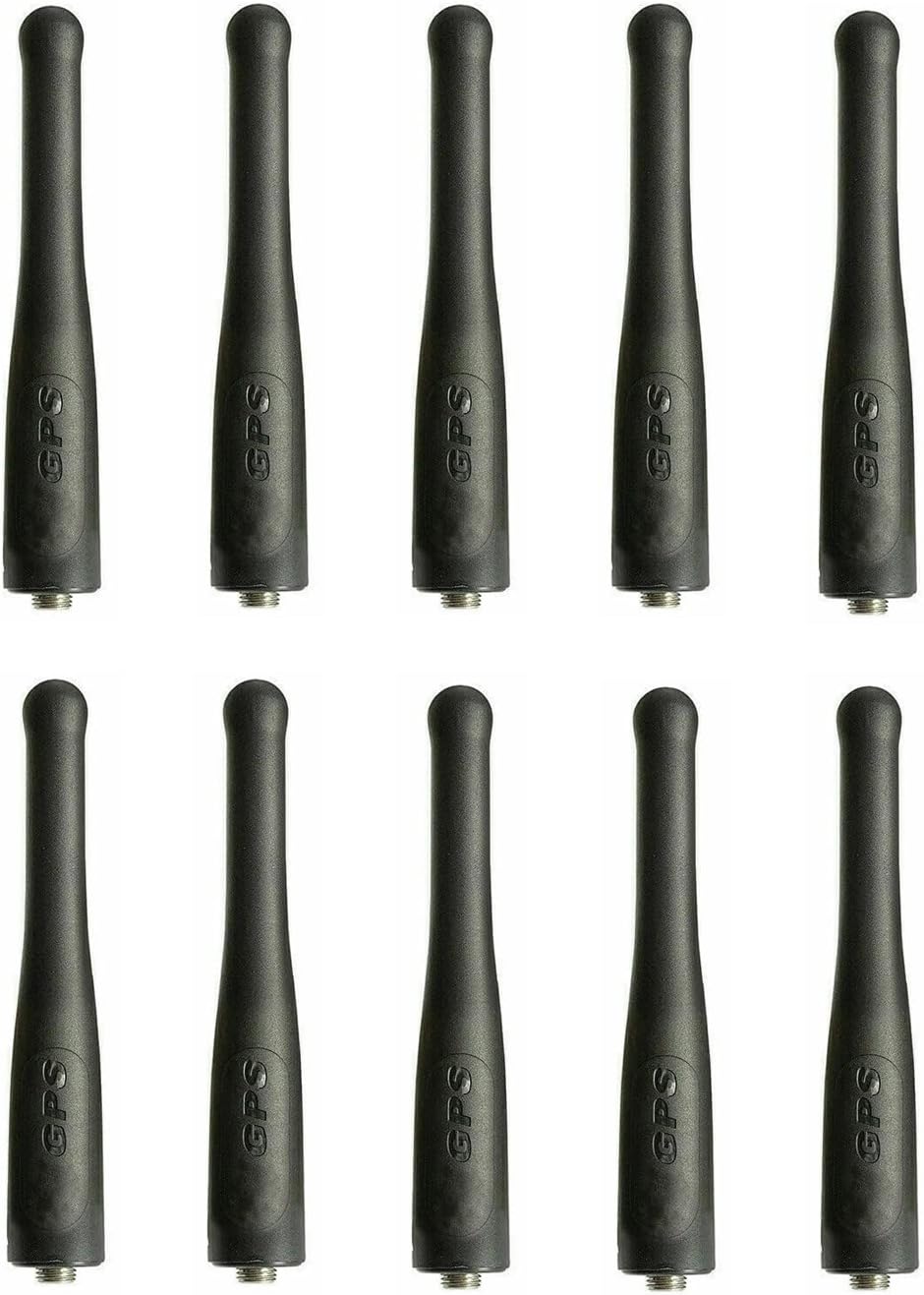 10 Pack PMAE4023B PMAE4023 UHF + GPS Short Stubby Antenna 430-470Mhz 3.5 Inch Replacement for APX 1000 APX 4000 APX 6000 6000XE APX 7000 APX 8000 8000XE XTS5000 XTS 2500 XPR6550 XPR6350 XPR6580 Radio