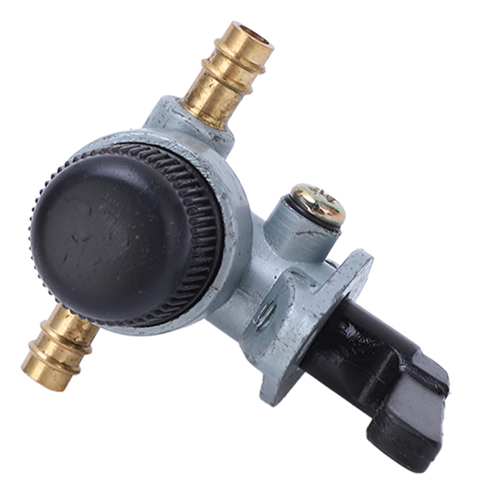 Rubinetto del Carburante per Motore Fuoribordo Marino di Ricambio per Mariner 4HP 5HP 2 Tempi, ABS Resistente e Lega Metallica, Facile da Installare, Produzione Professionale,