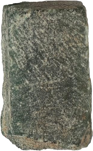 GEMHUB Cristal curativo de jade verde crudo y verde natural para usos múltiples, 53.45 CT., M, Gema, jade verde birmano