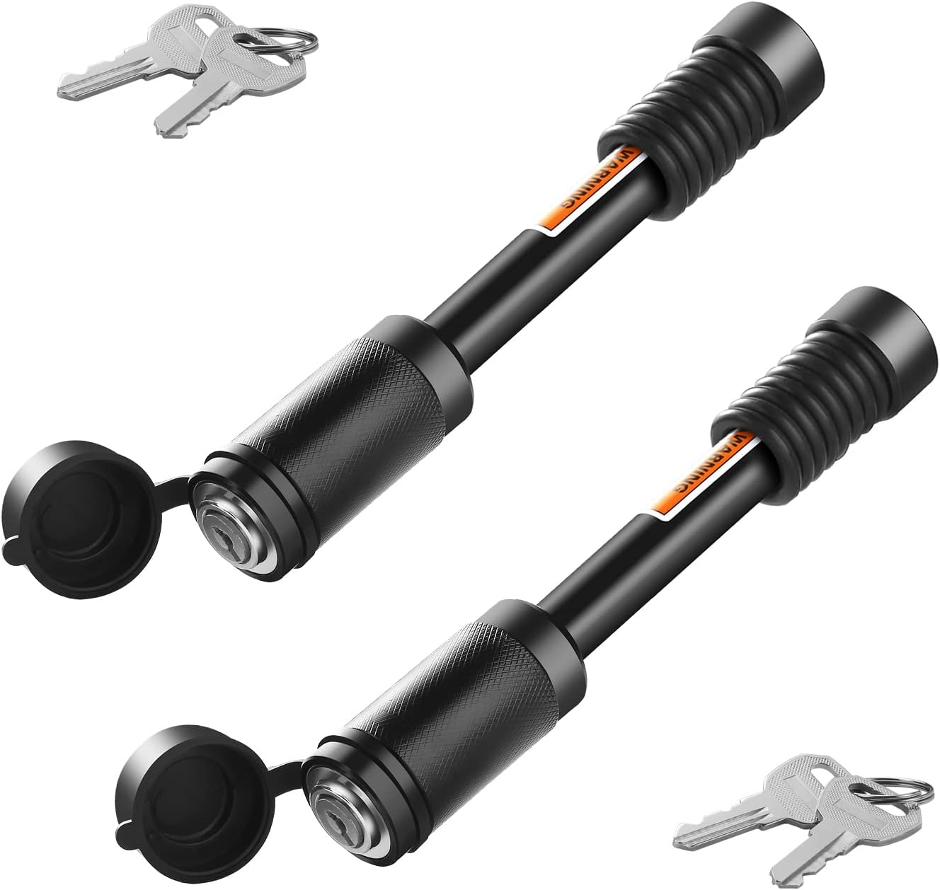 Trailer Hitch Locks, 5/8'' Dia and 31/2” Long Trailer Lock