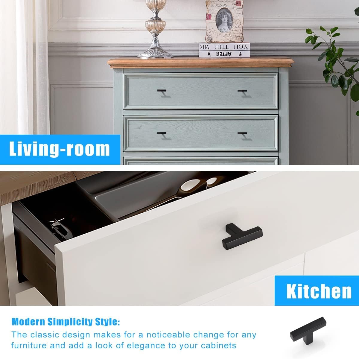 Lot De 6 Boutons D'armoire, De Tiroir, De Commode, D'armoire