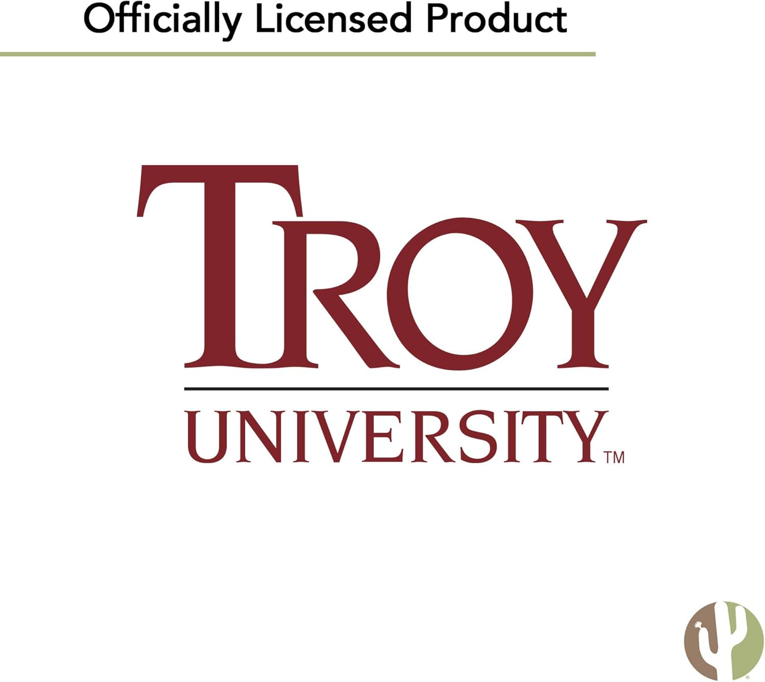 Desert Cactus Troy University TU Flag - 3 x 5 Feet Trojans Banner, Indoor/Outdoor Durable Fabric, 100% Polyester Design (Style 2)