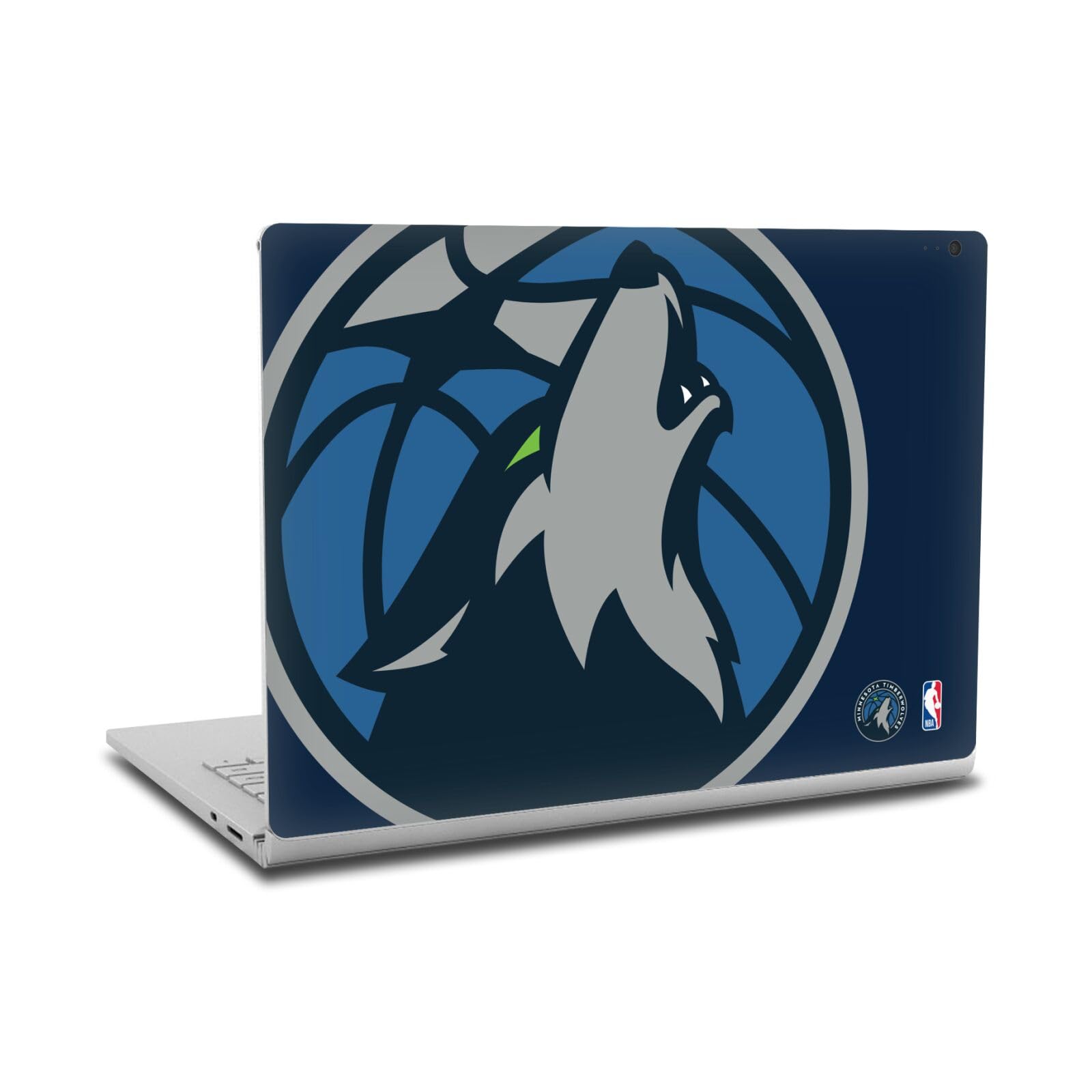 Skin vinyle pour Microsoft Surface Book 2 autocollant logo Timberwolves - 7