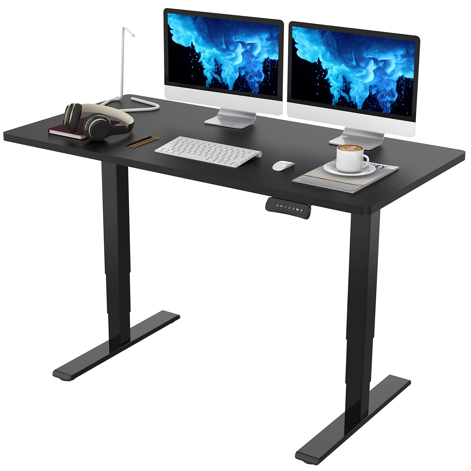 Buy FLEXISPOT Classic 3 Stages Dual Motor Electric Standing Desk 55x28