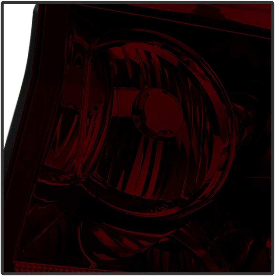 ACANII - For 2006 2007 2008 Dodge Charger Red Smoked Tail Lights Brake Lamps 06-08 Left+Right