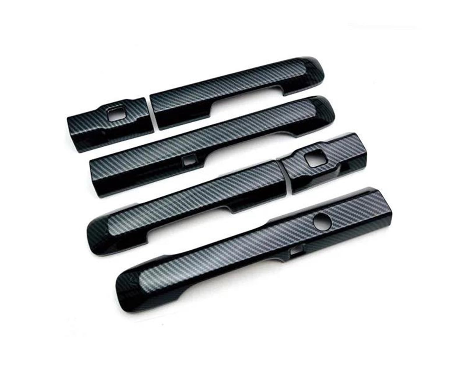 Ujnheq Carbon Fiber Pattern For Stepwgn For Spada/Air 2022 2023 Modified Exterior Door Handle Decorative Bright Strip Special Protective Cover(Carbon Fiber Pattern)