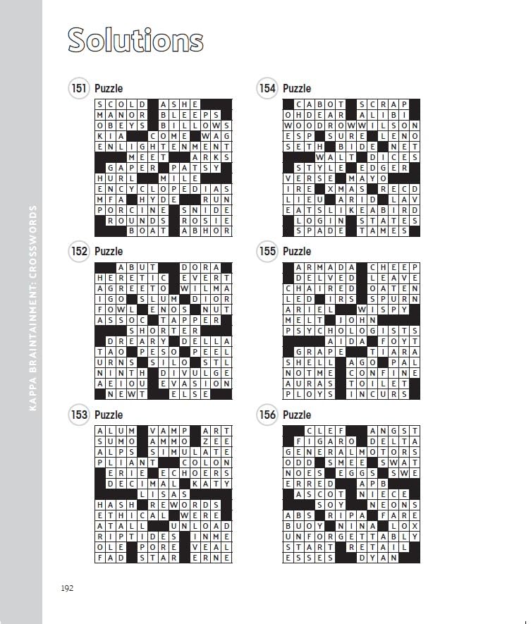 Braintainment Crosswords Spiral Puzzle Book - Image 4