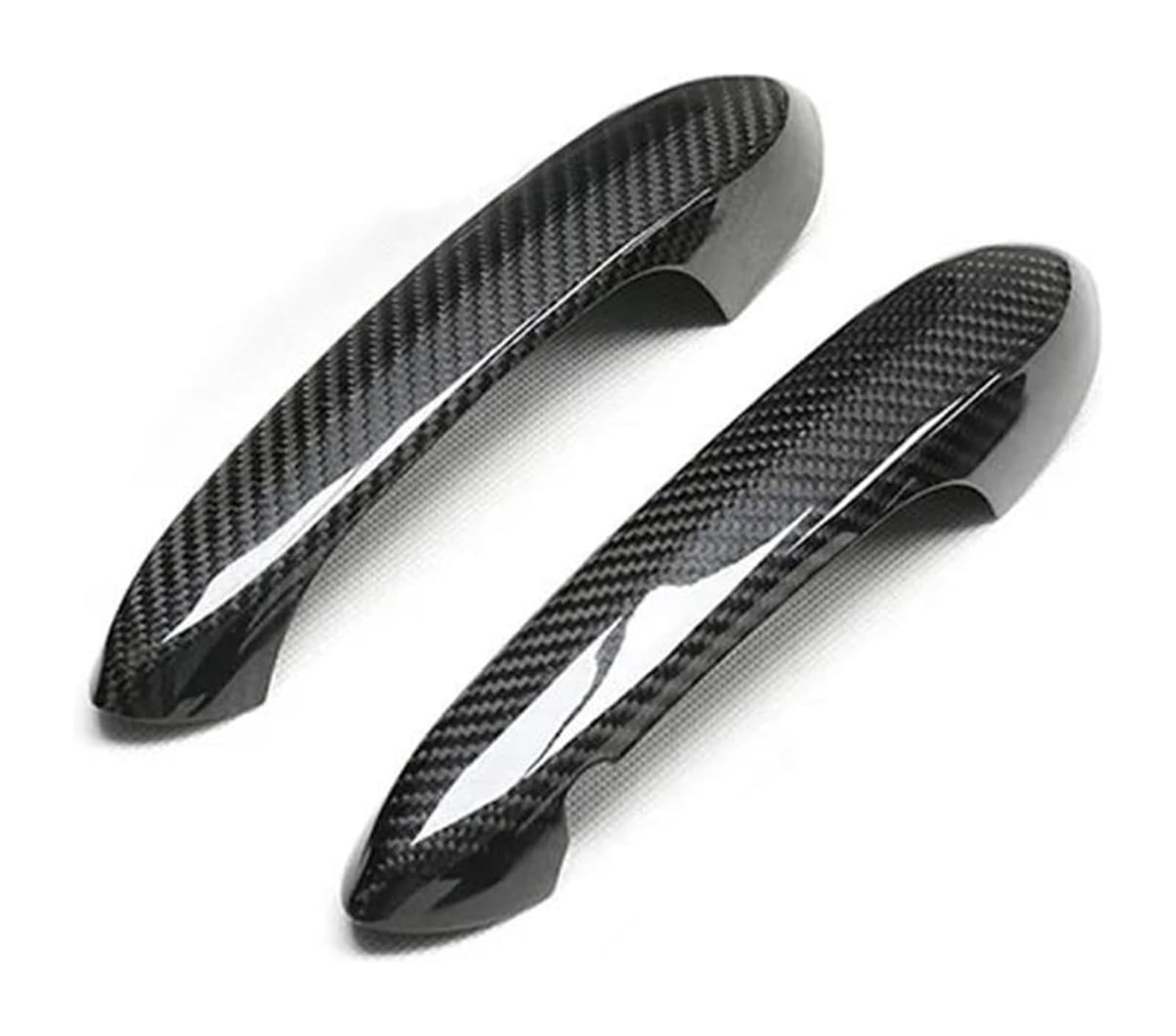 Hckclmbmzw A For G20 G30 G31 G38 G32 G01 G02 G05 G06 X3 X4 X5 X6 X7 Carbon Fiber Car Door Handle Exterior Trim Cover Door Handle Cover(A)