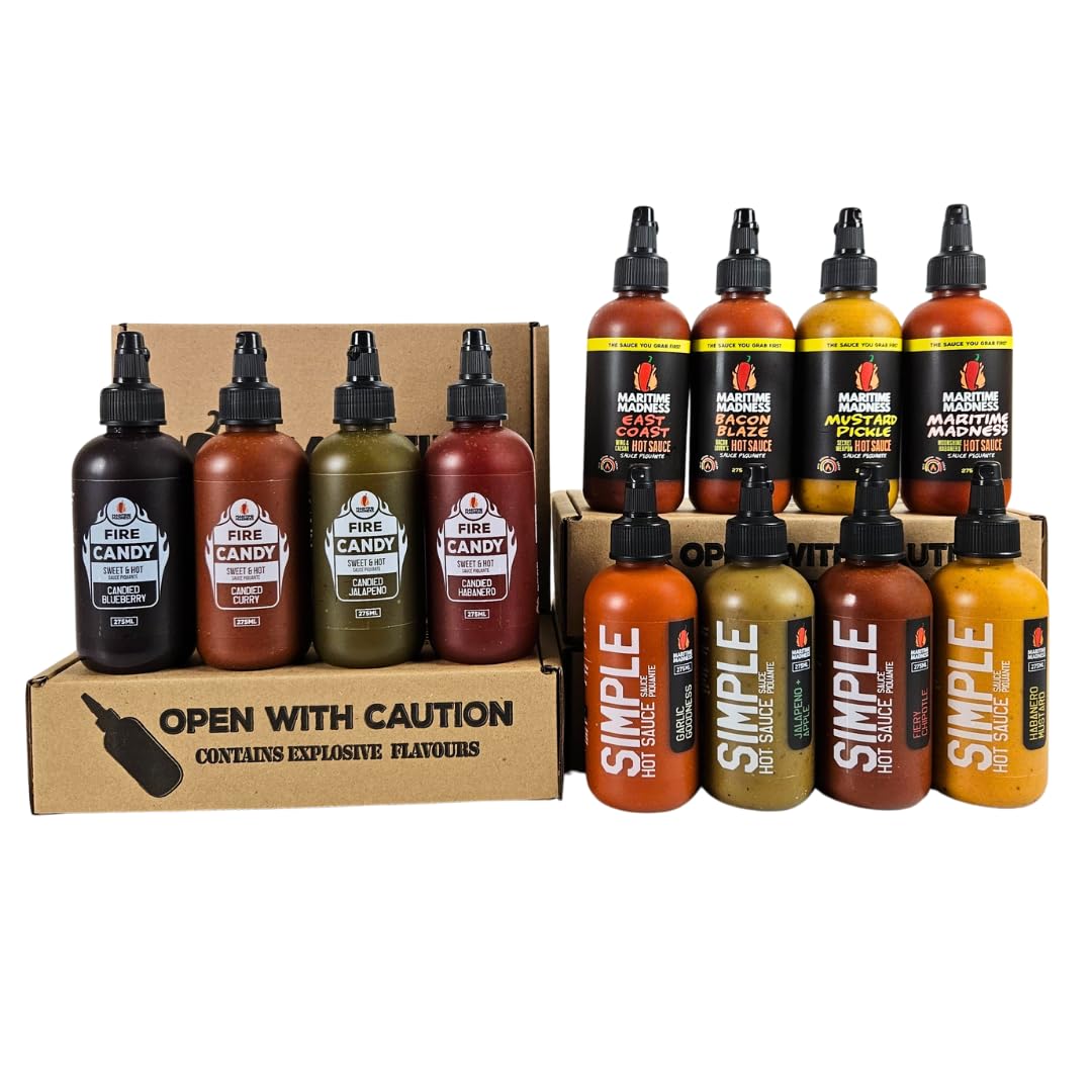 Maritime Madness Hot Sauce, The Complete Package, Made in Canada