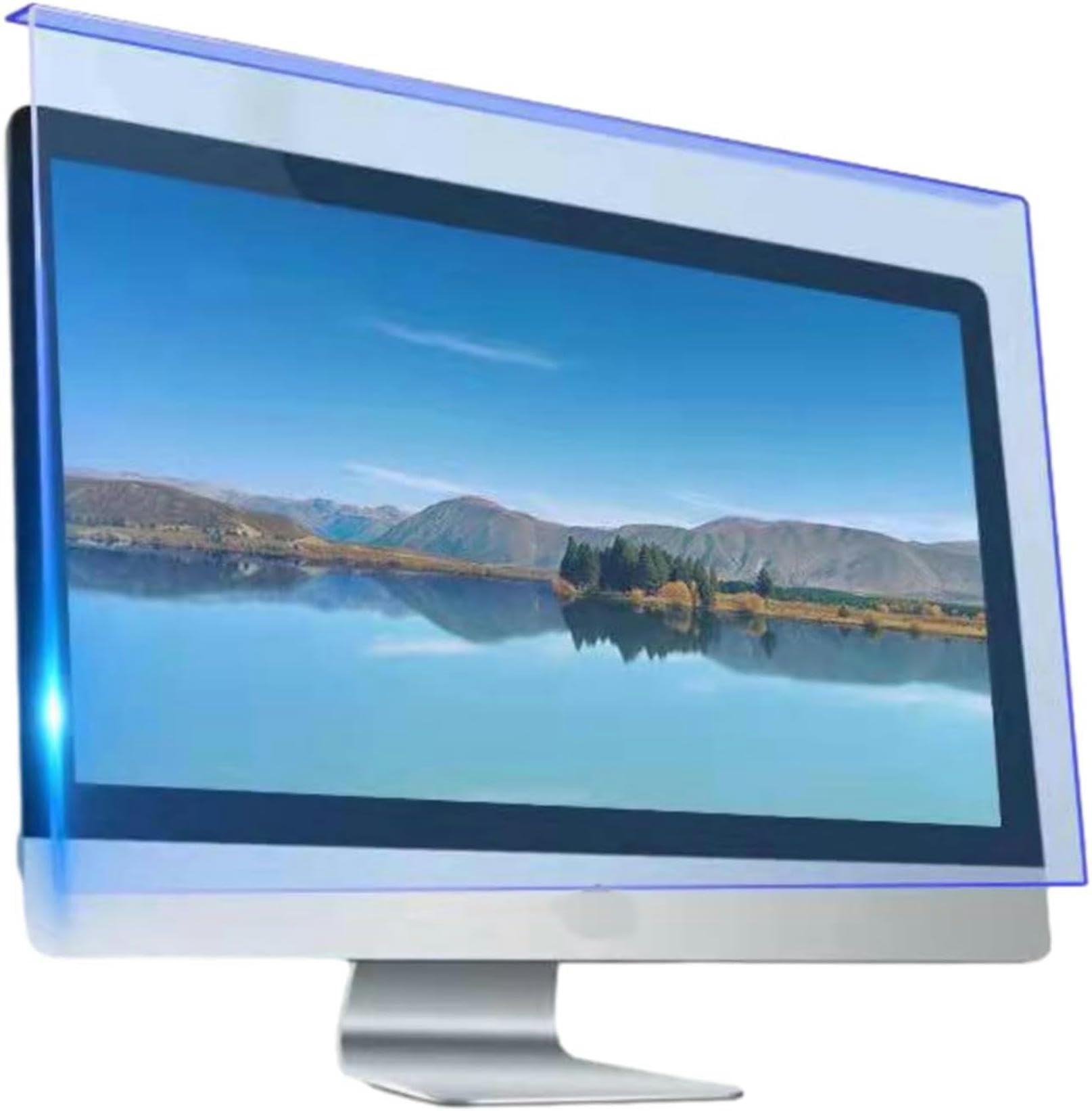 Filtre écran anti-bleu amovible pour le télétravail et les longues sessions sur PC