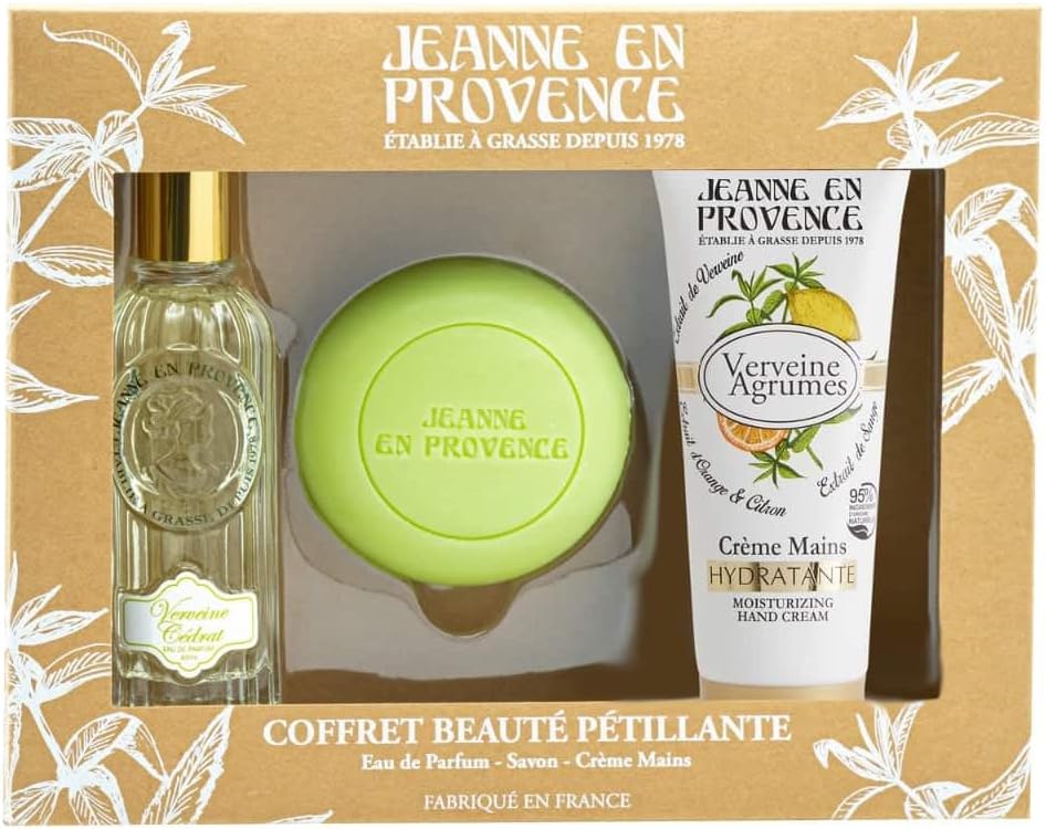 jeanne en provence verveine cedrat woda perfumowana 60 ml   zestaw  