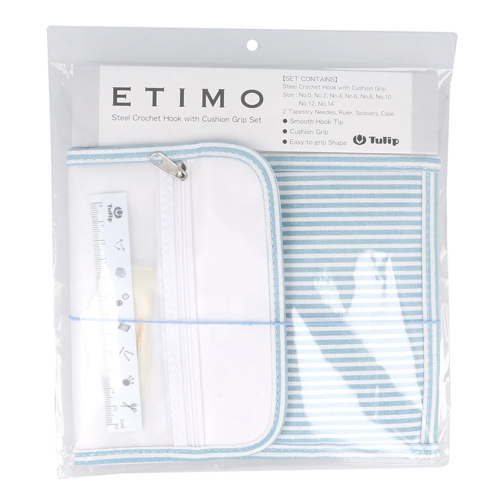 Tulip Etimo Set de Ganchillos de Acero Premium Gold - 1 unidad