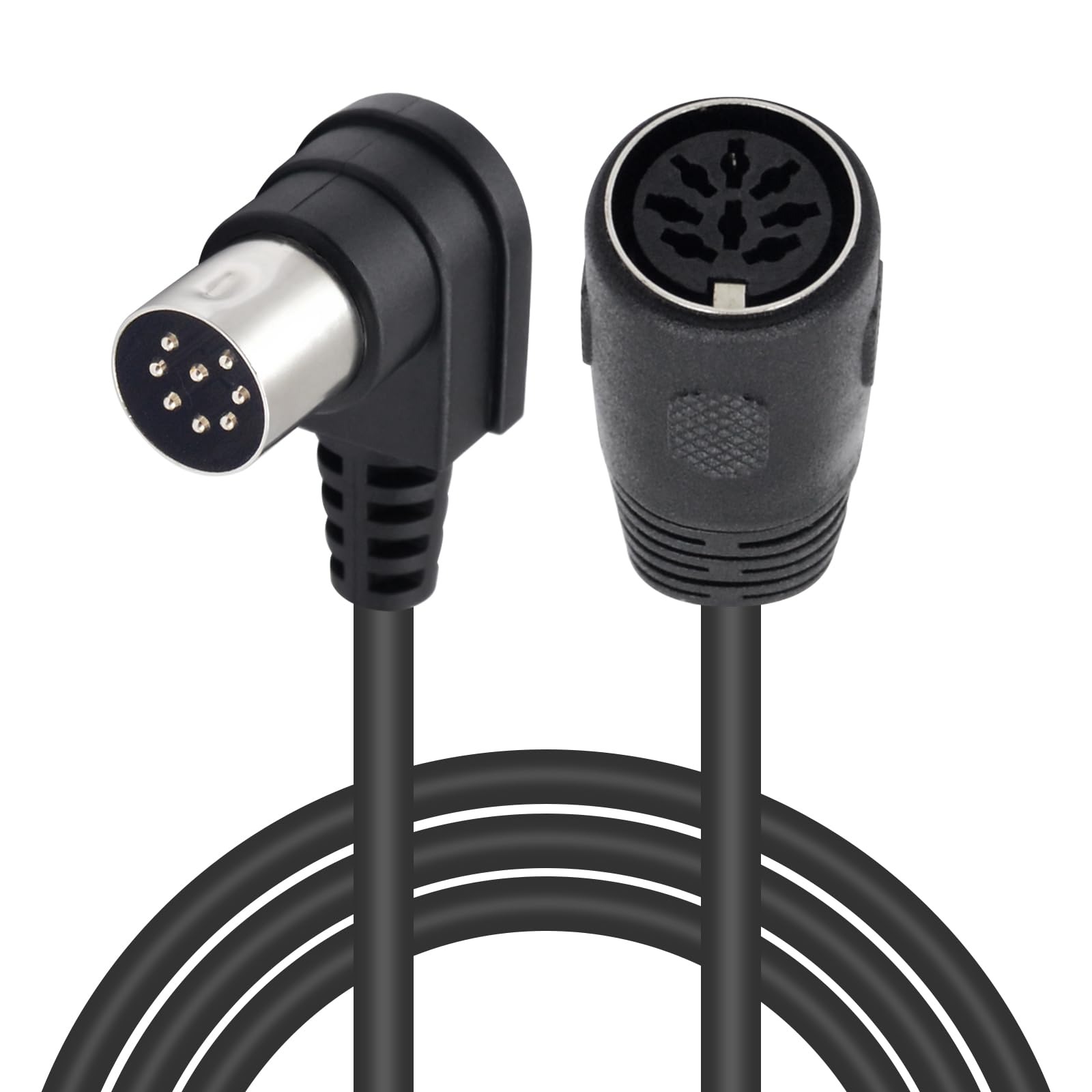 Amazon.com: Poyiccot 8 PIN DIN Extension Cable 5ft, MIDI Male to