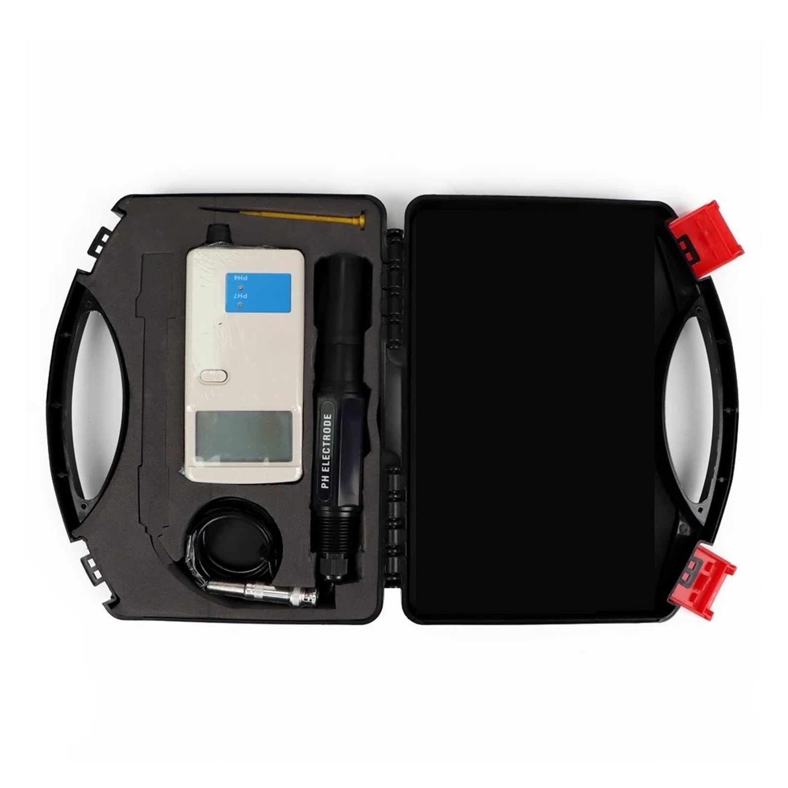Medidor Agua Medidor De PH Digital Retroiluminado Alta Precisión, Probador Calidad del Agua For Laboratorio, Potable, Acuarios, Hidroponía Multiusos Preciso Fácil