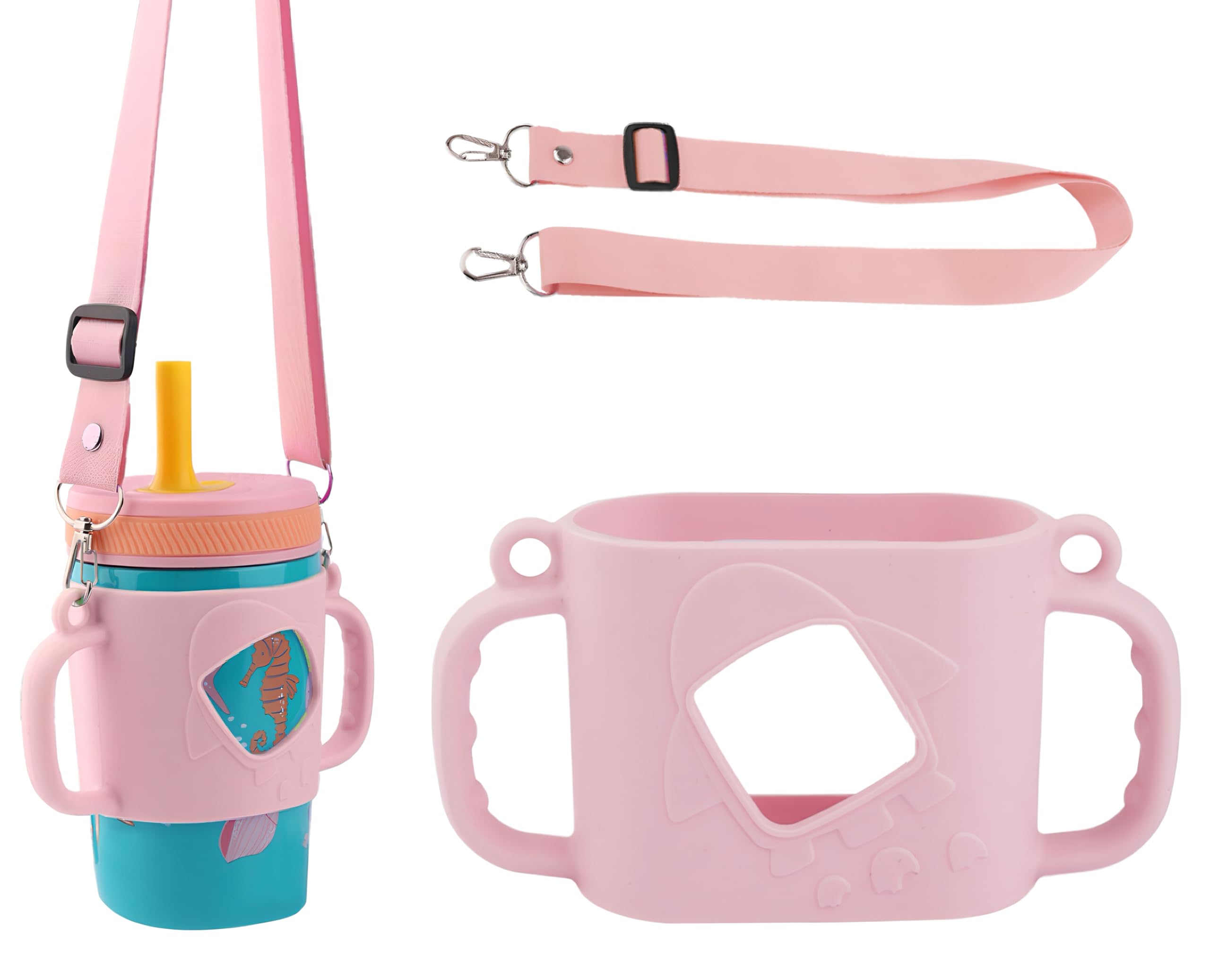 Amazon.com: Sippy Cup Handles, Silicone Bottle Handle Sleeve