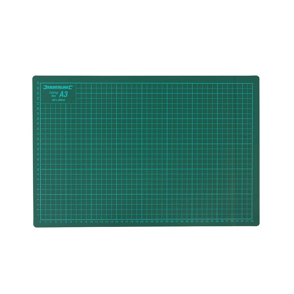 Silverline Green Cutting Mat A3 (456147)