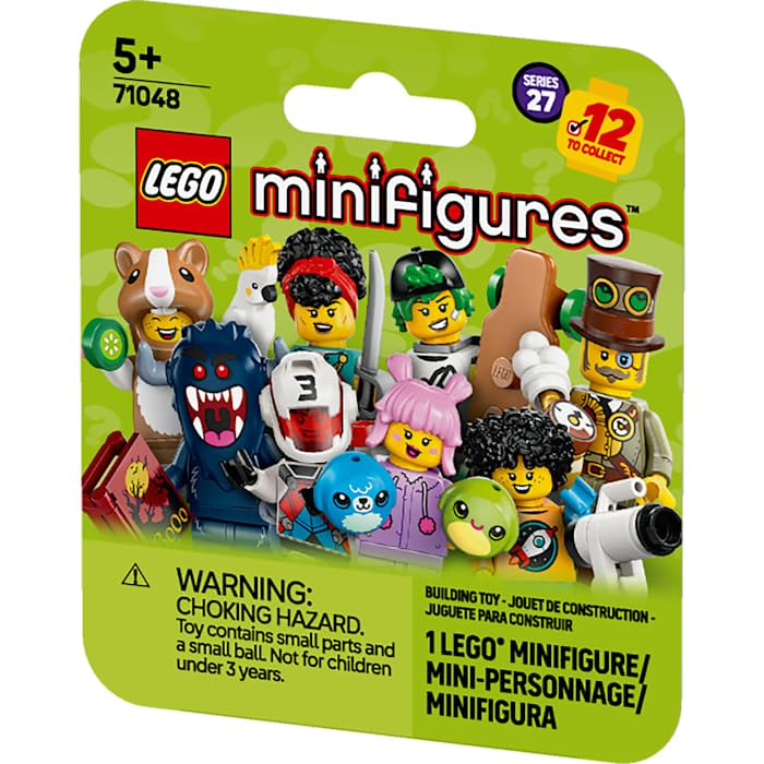 LEGO Minifigures Series 27 Mystery Blind Box Ages 5 1 of 12 Collectible Characters 71048