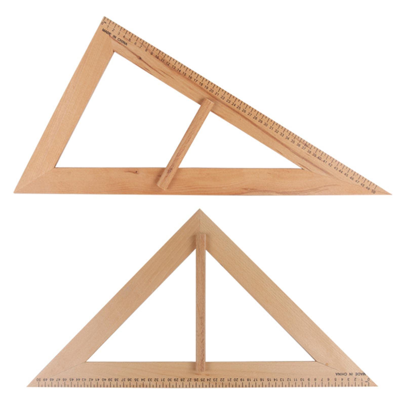 Generic Set mit Winkelmesser, Und 45° Lineal (groß)